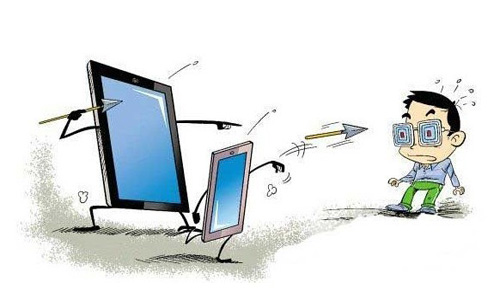 手机屏幕蓝光伤眼